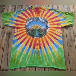 2000's Grateful Dead Sunrise The Waterfall Tie-die t-shirt men's Size XL